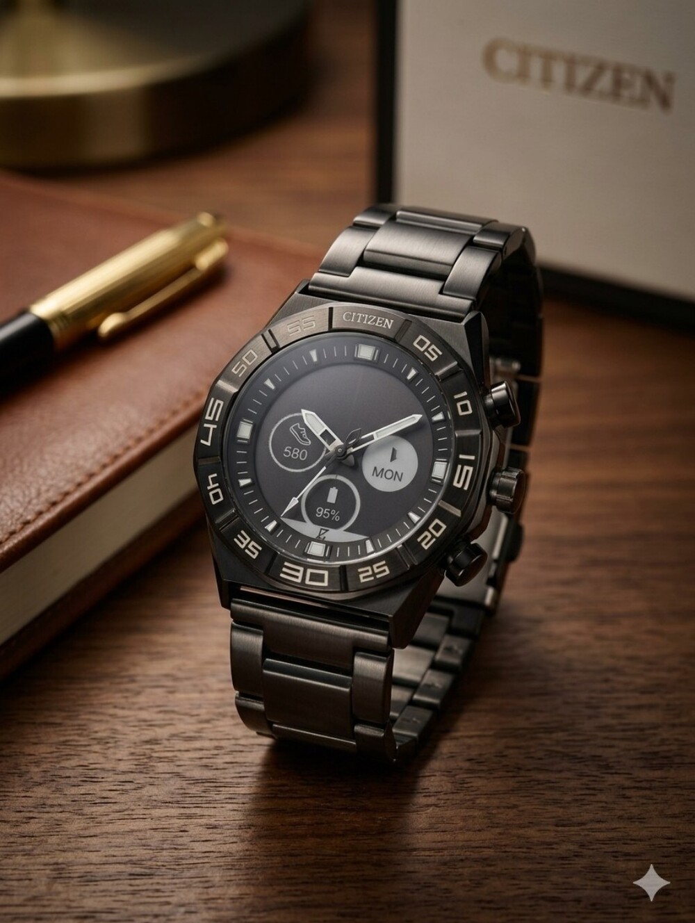 Citizen Men’s Black Sport Smartwatch Yf20mv
